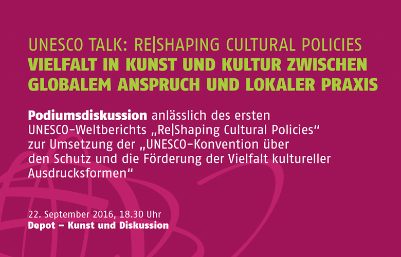 Unesco Talk: Re / Shaping Cultural Policies