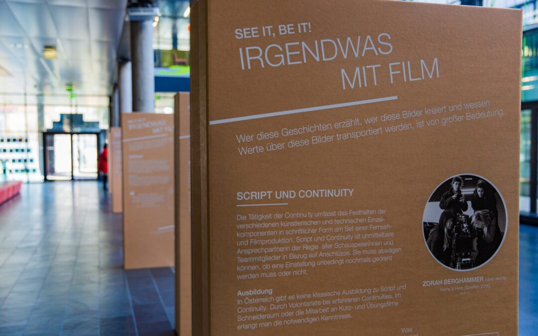 Ausstellung „See it – be it! Irgendwas mit Film!“